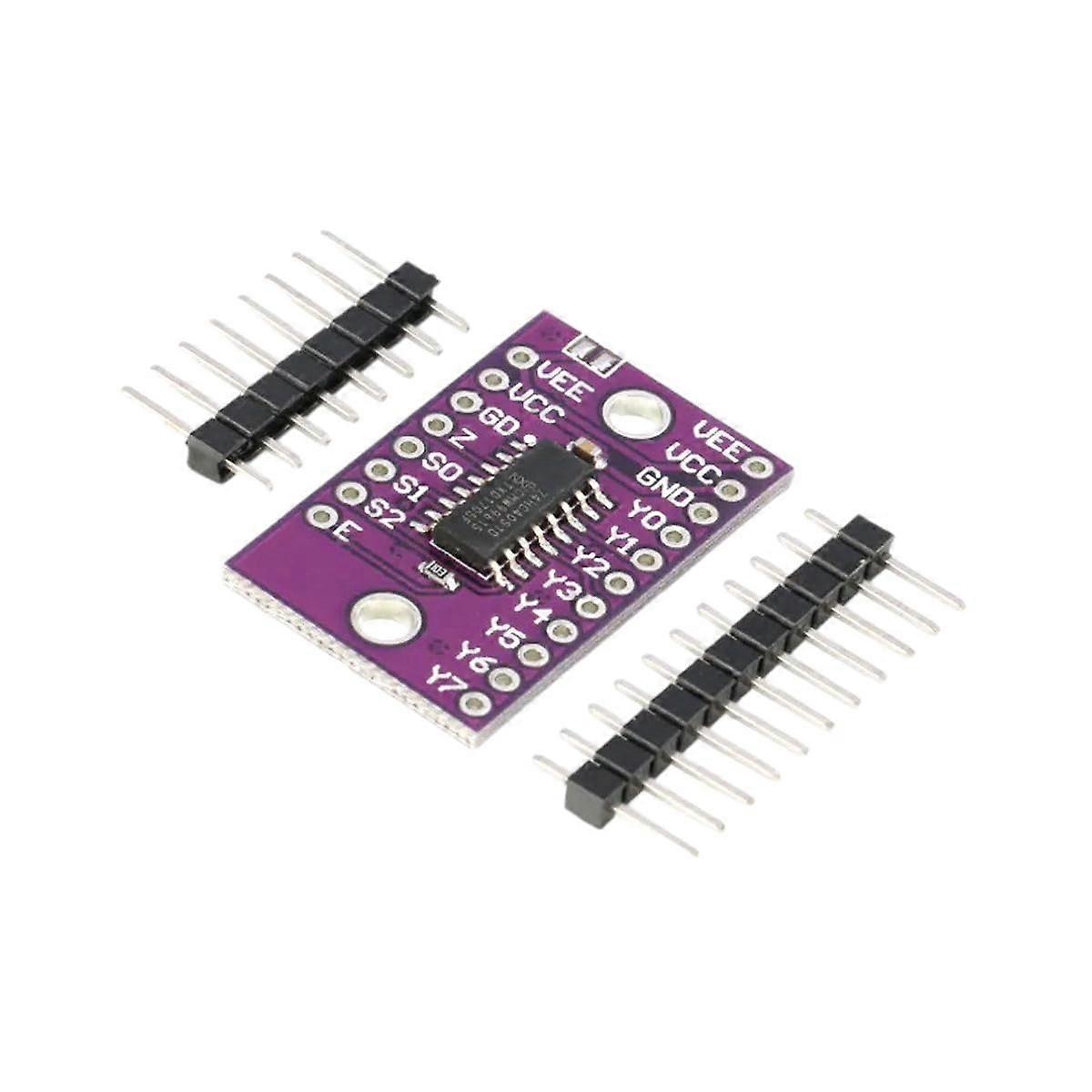 2 sztuk / 1 szt 74HC4051 8-kanałowy moduł wyboru multipleksera analogowego CJMCU 4051 dla Arduieno