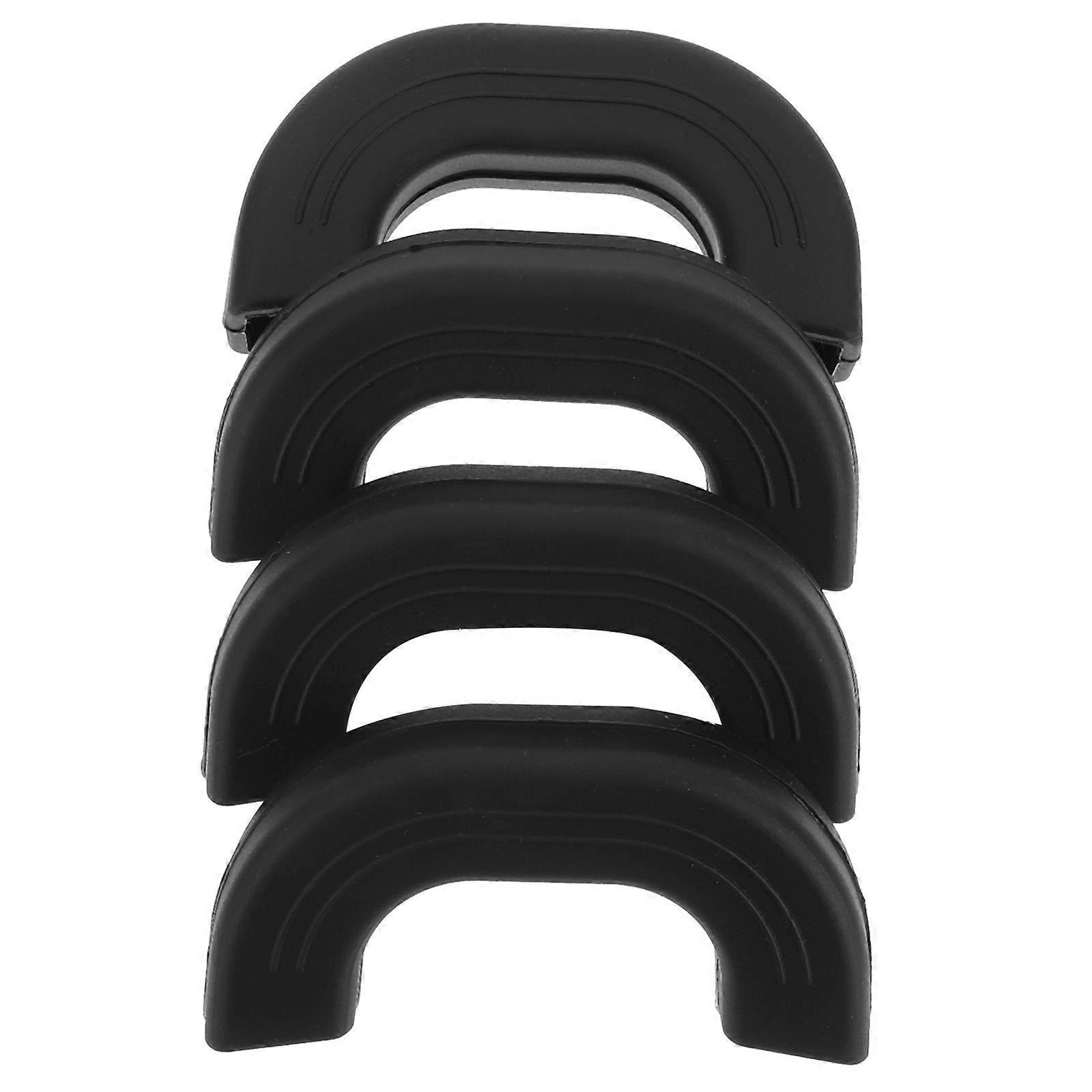 4pcs Pot Handle Silicone Pot Handle Covers Anti- Scald Cast Iron Pan Handle Covers Silicone Pan Handle Sleeves Silicone Handle For Cast Iron Skillet