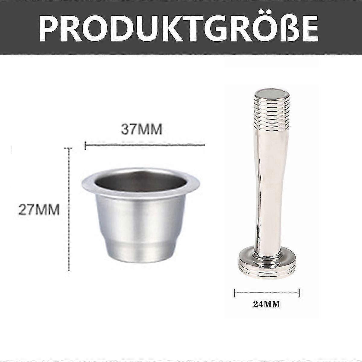 Stainless Steel Refillable Coffee Capsule for Refilling