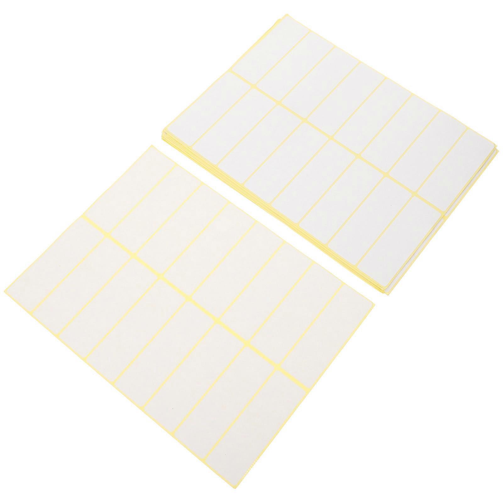 15 Sheet Pack of Pricing Stickers & Labels for Office, Home, Small Business & Workshop Use – Easy Writing & Versatile Application