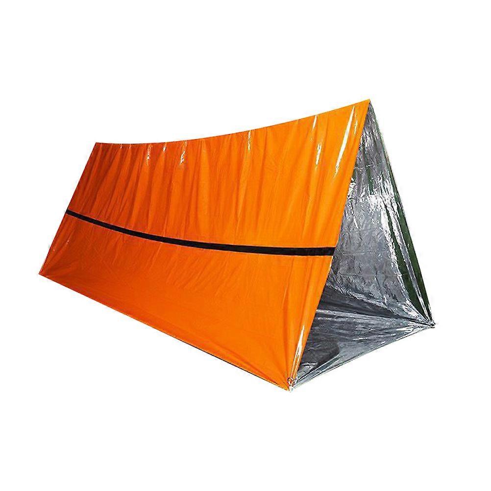 Emergency Survival Shelter Tube Tent for Survival 240.00X150.00X7.00cm Waterproof Windproof 1Set