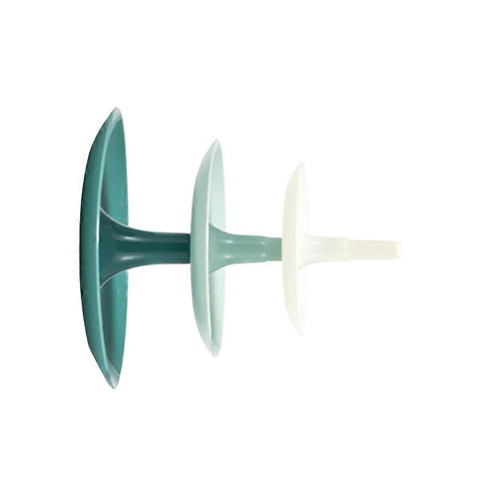 3 Layer Cake Stand Green PP Material for Decoration