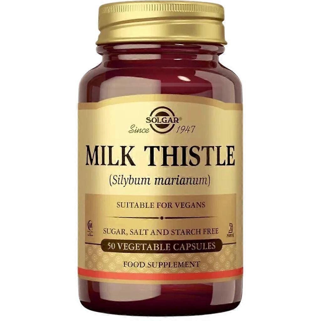 Solgar Milk Thistle Capsules 50  (12606352)