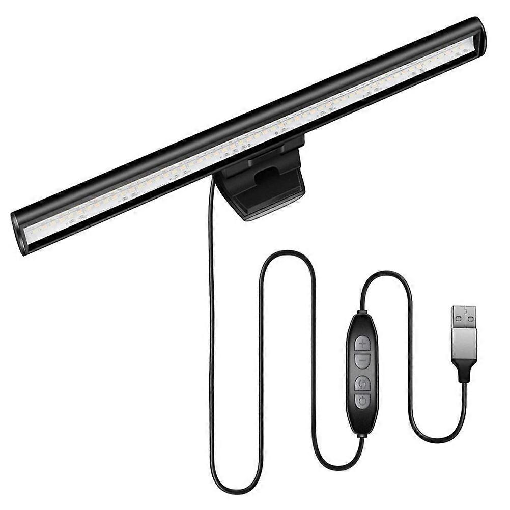 Lamp For Monitor Durable Screen Light With LED Technology Three Color Temperature Modes 8.36X46CM 1Set