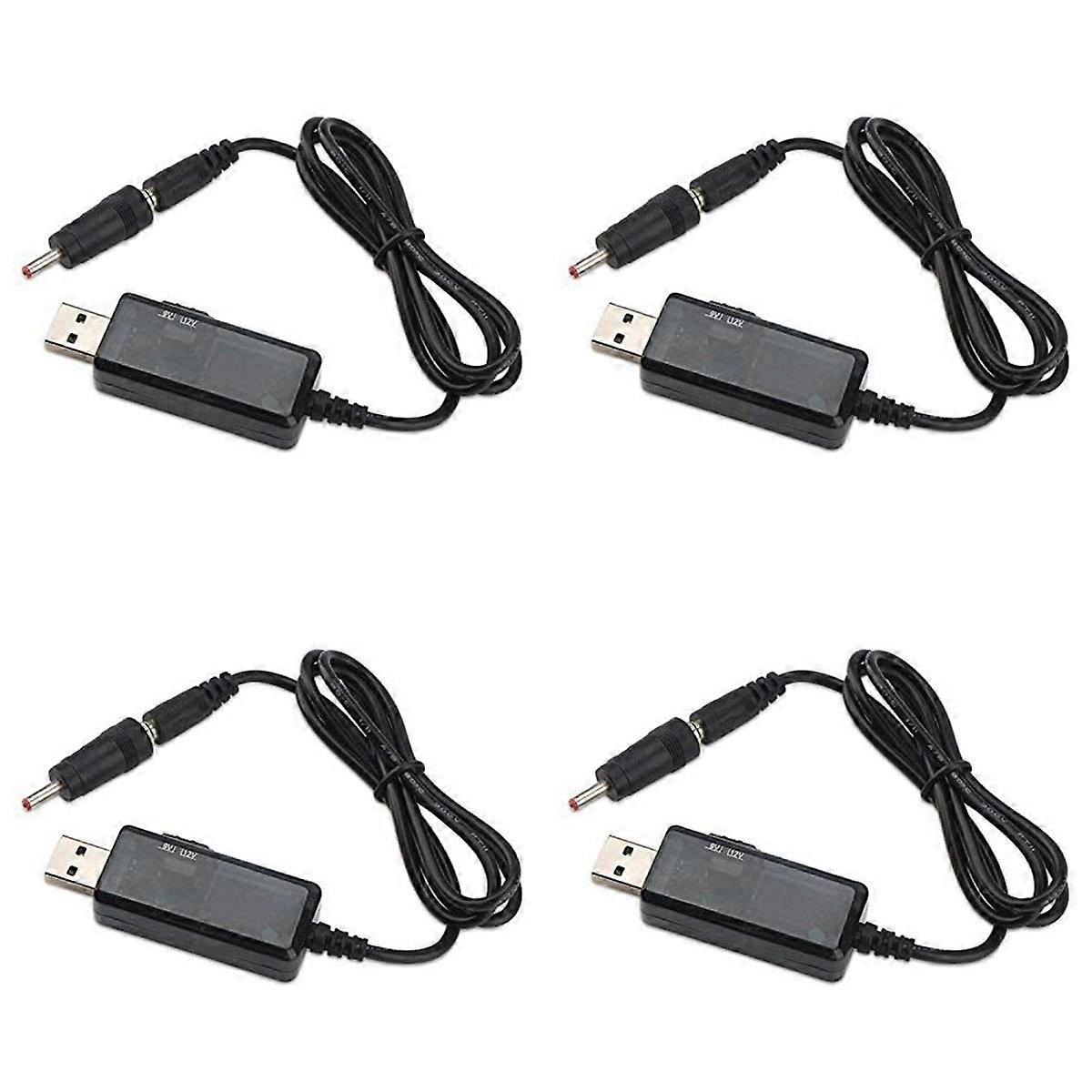 USB Cable DC 5V Boost to 9V 12V Voltage Converter Power Line