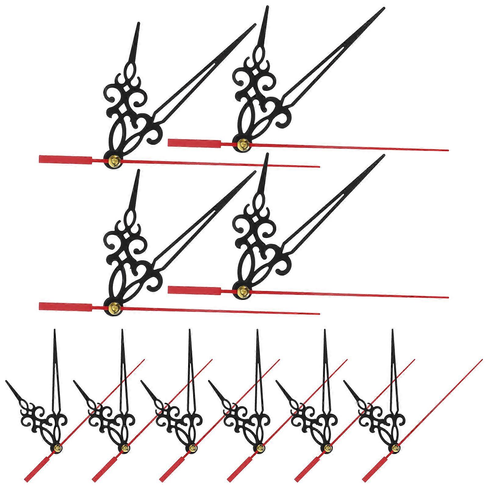 Decorative Clock Hands Set for DIY Repair & Creative Projects Wear Resistant Pointers with Classic Design
