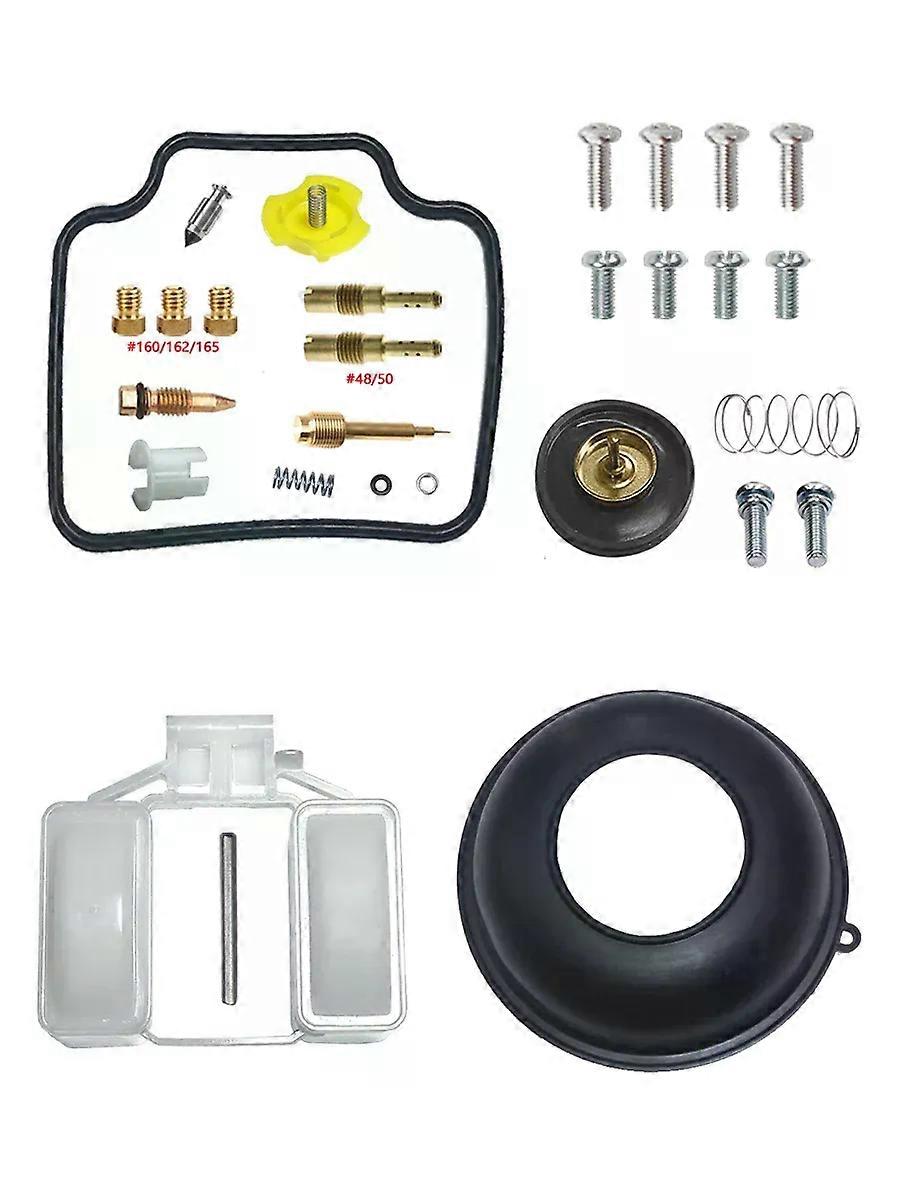 جودة عاليةهوندا FX650 FX 650 موتوترسايكل المكربن إعادة بناء كيت تعويم أجزاء الحجاب الحاجز