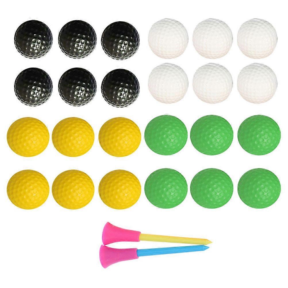 Balls Practice Training Ball For Indoor Use Assorted Color 26Pcs