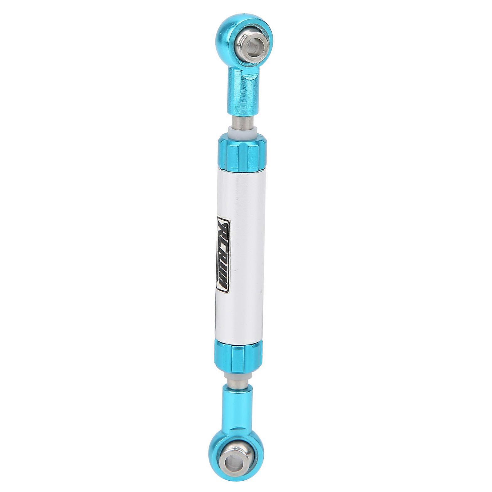 Aluminum Alloy Adjustable Servo Steering Link Rod Fit for Axial SCX10 1/10 RC Crawler70-76mm