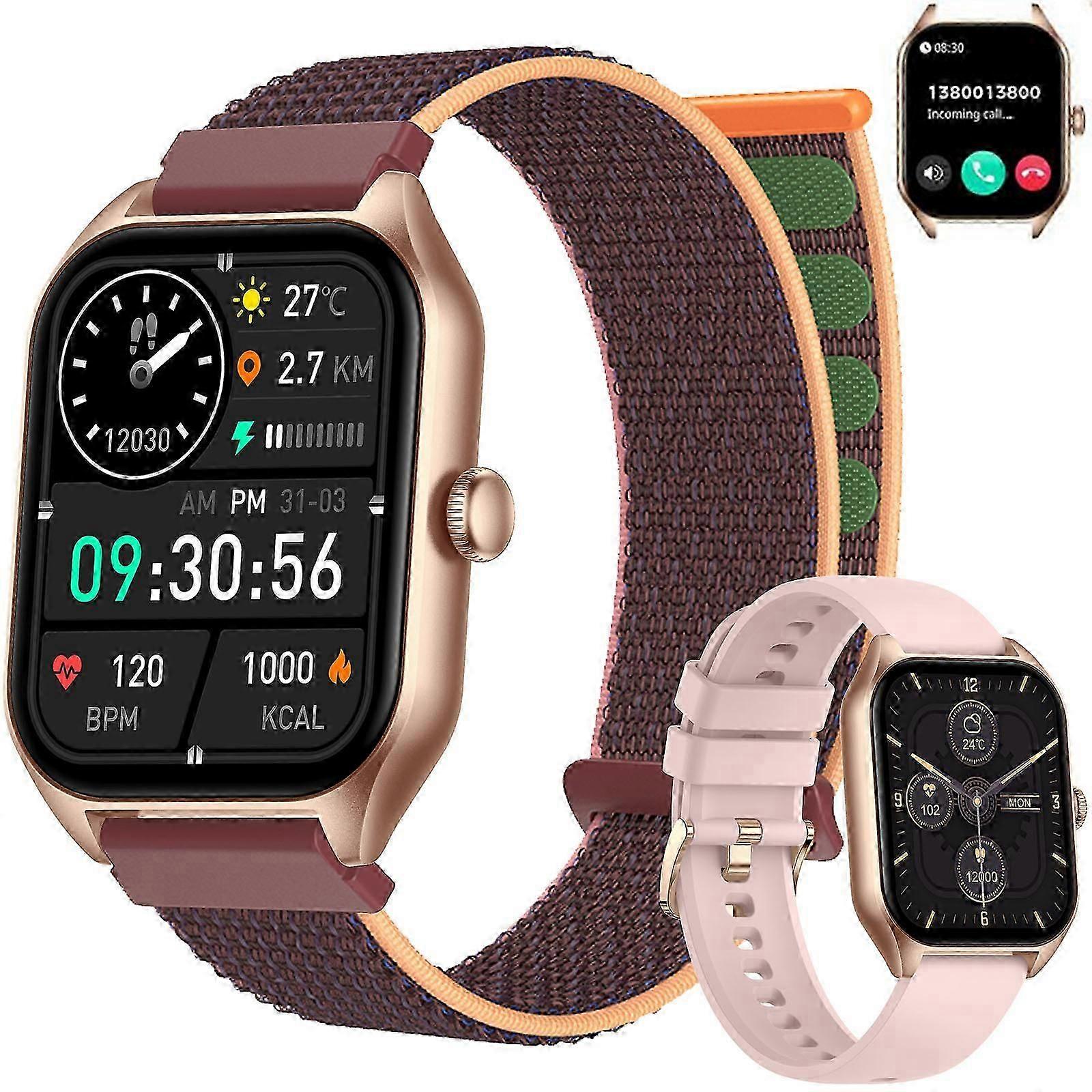 H40 Smart Watch 1.85 Inch Display, Bluetooth Call, Heart Monitor, Waterproof