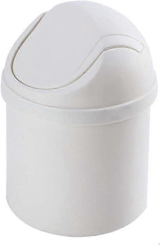 Compact Mini Office Waste Bin, Small Trash Container for Desk or Table Use