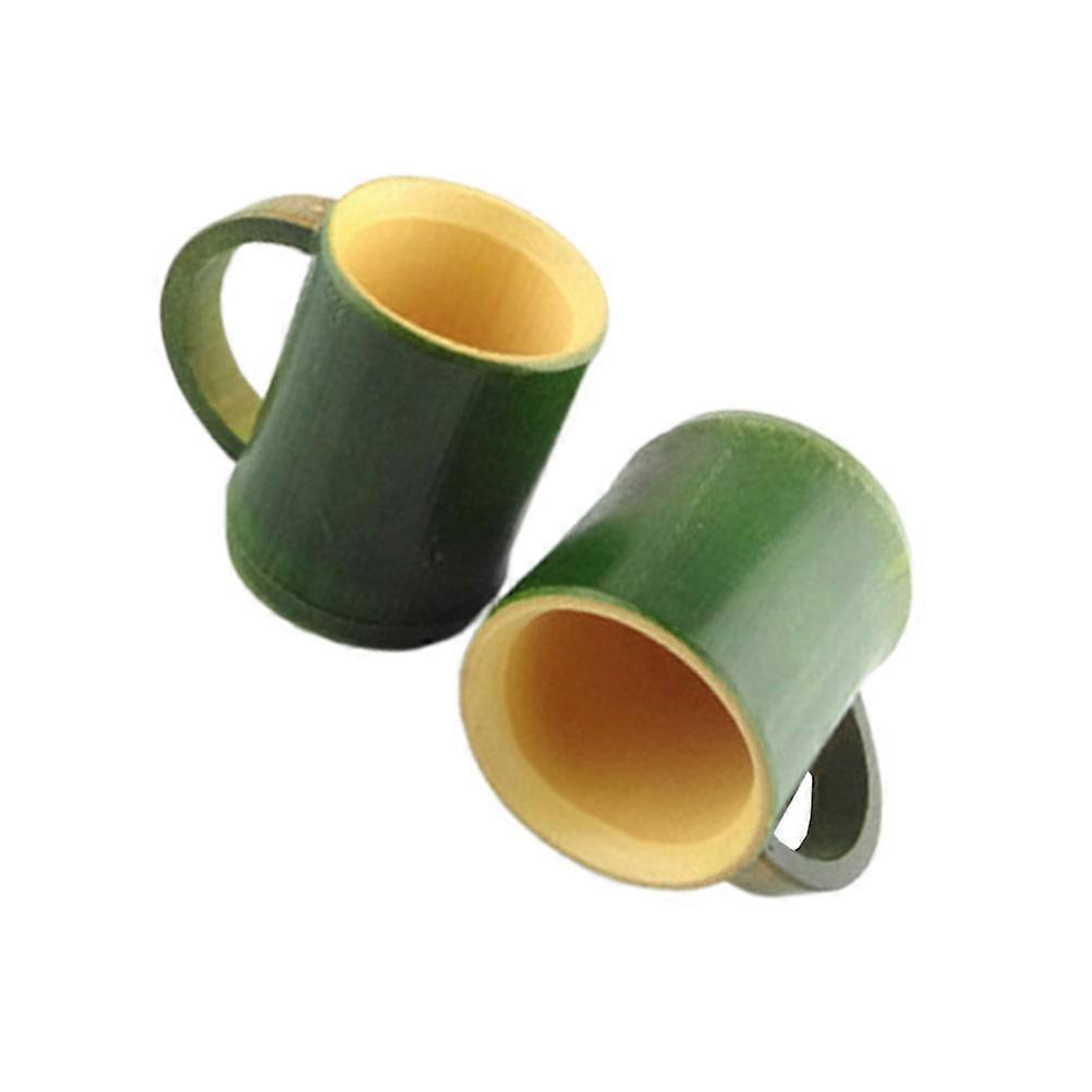 Reusable Cups Bamboo Water for Daily Life 2Pcs