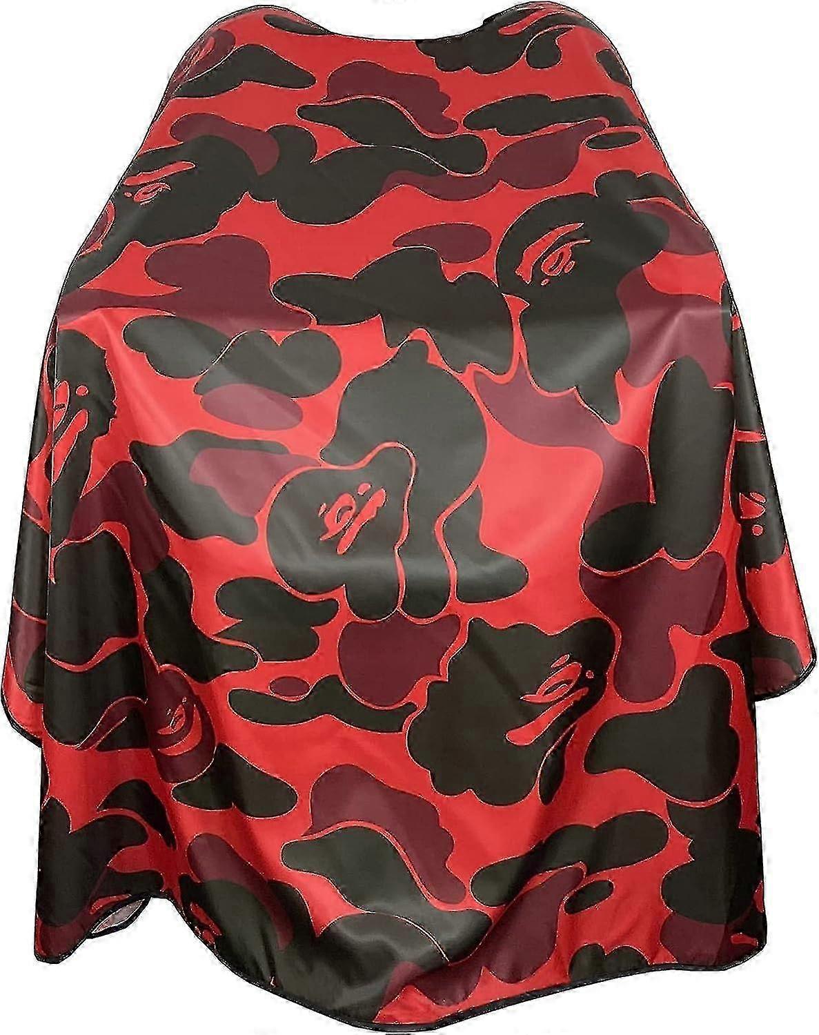 Waterproof Hairdressing Cape for Men with Snaps - Professional Styling Salon Cape 63�� x 56��