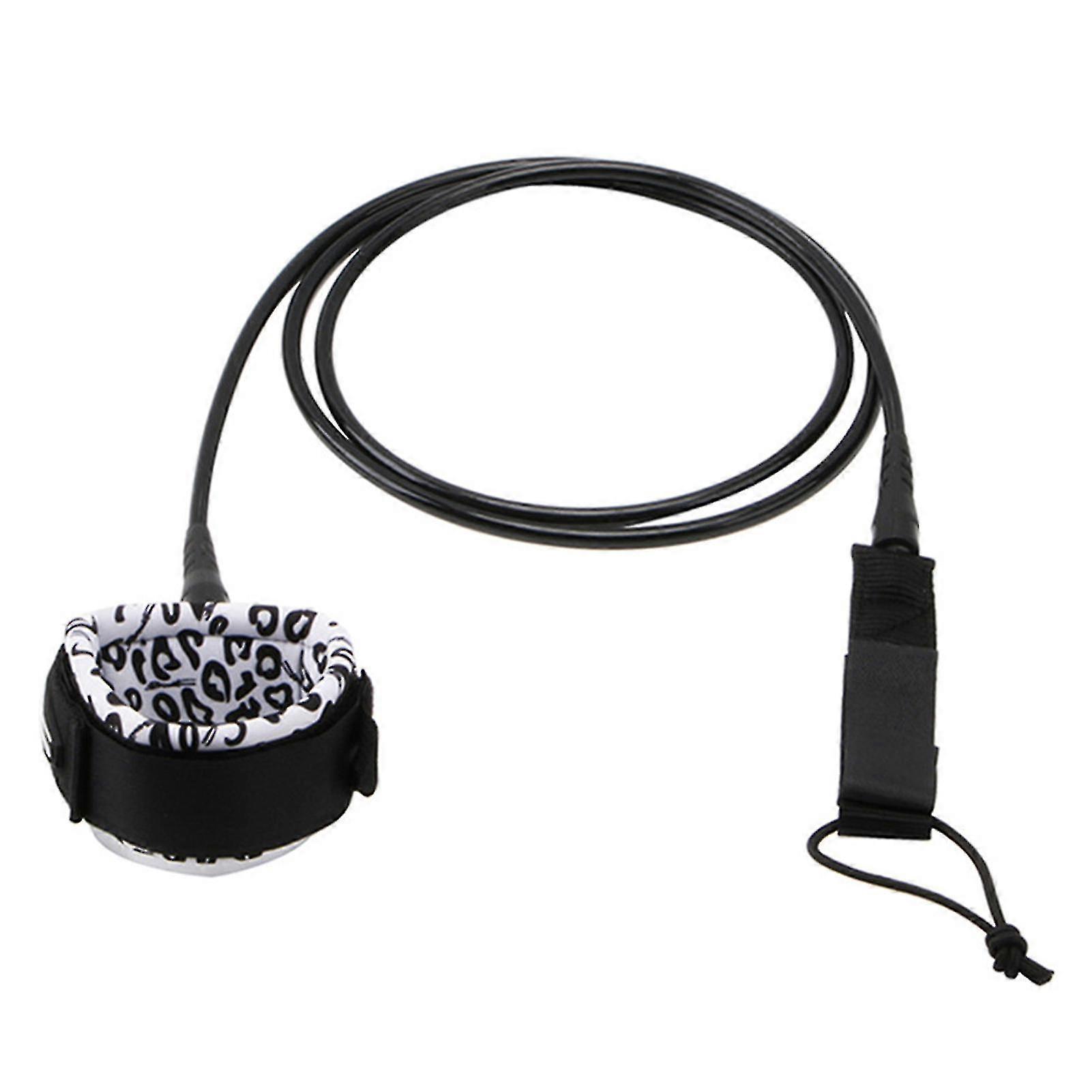 Surfing Ankle Rope 360 Degrees Rotation Skin-friendly Leg Leash for Paddle Board and Surfboard