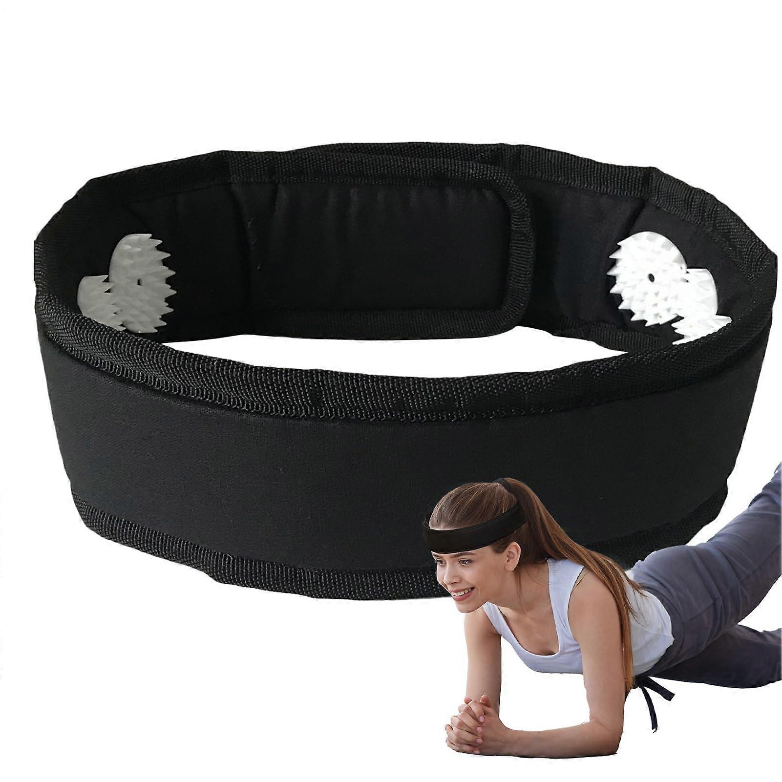 Scalp Massager Headband, Adjustable Portable Wrap Around Headband for Relaxation at Home, Travel, Work for Men and Women