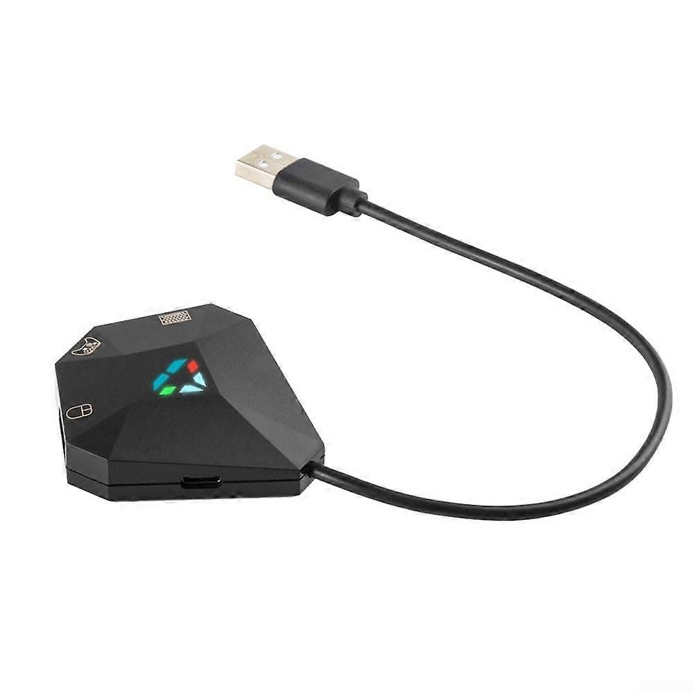 For PS4, Xbox 360, Switchcompatible keyboard and mouse adapter, mapping for better gameplay