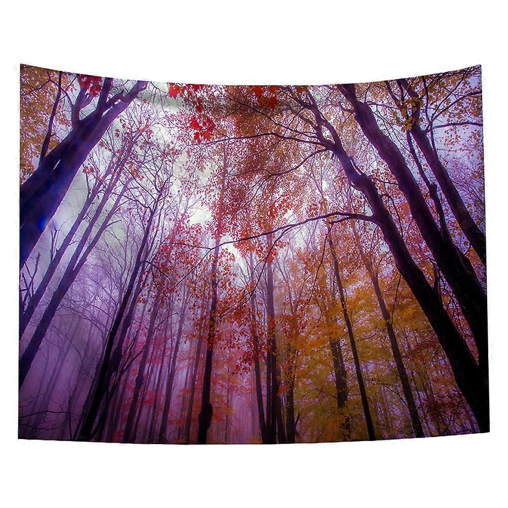 Cute Tapestry Purple Rectangle Nordic Style Homeowners Bath Towel 203x150cm 1Pcs