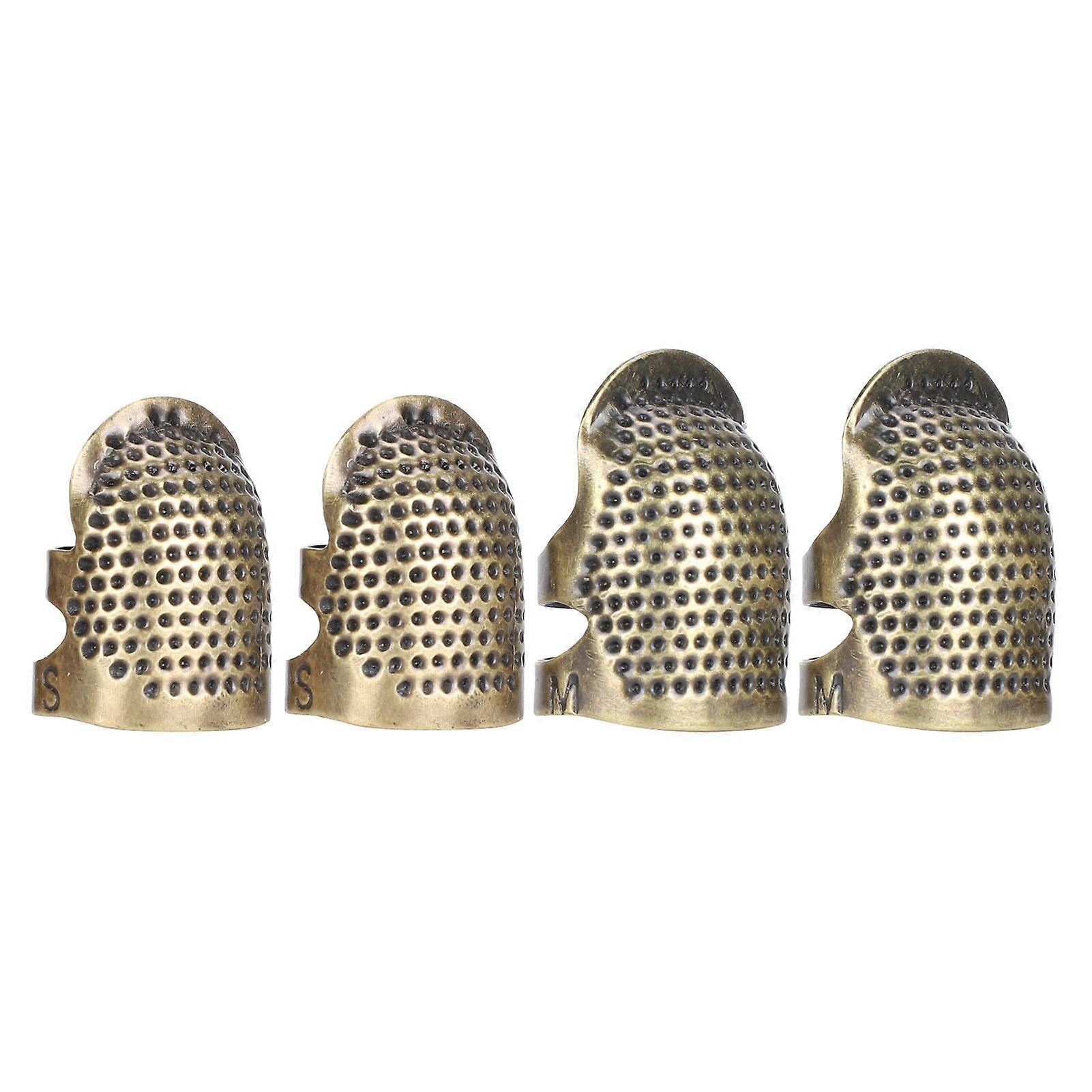 2025 Latest Model  Brass Sewing Fingertip Thimble Adjustable AntiSlip Finger