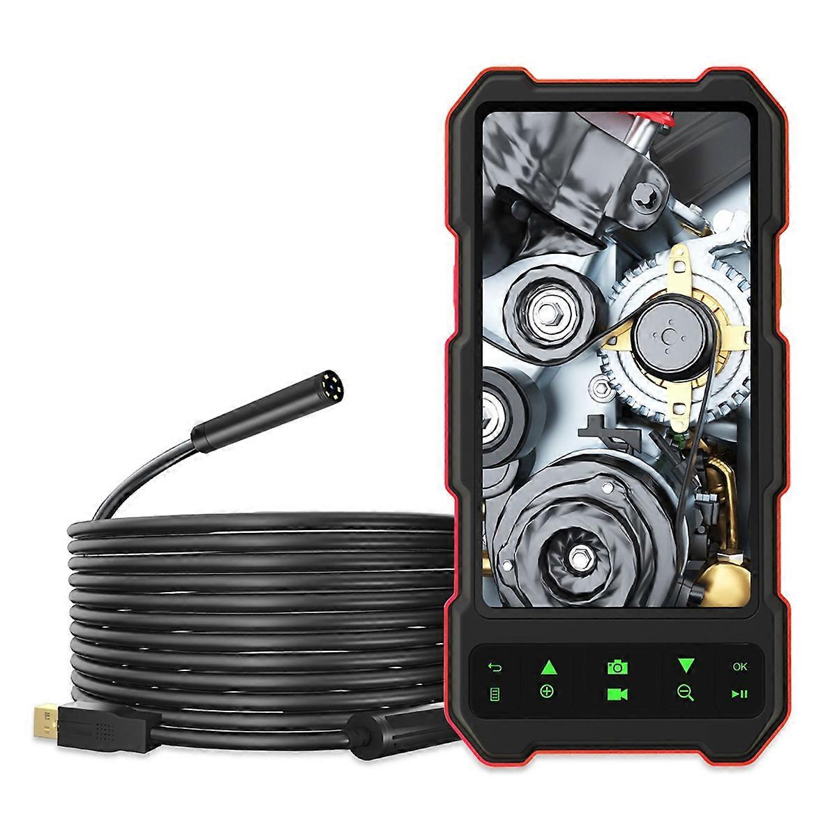 T21 4.5 inch IPS Color Screen 3.9mm Single Camera Split Hard Cable Industrial Endoscope