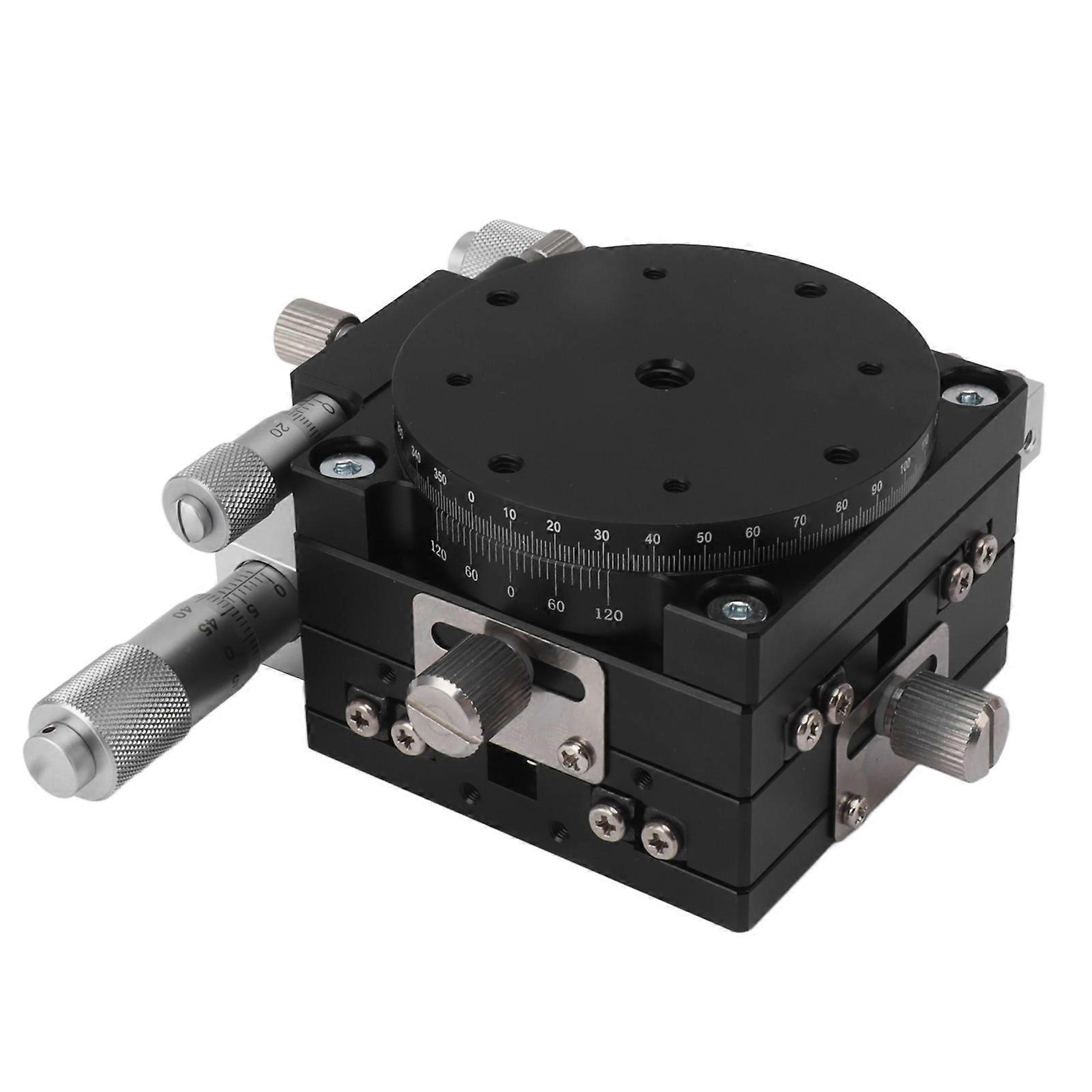 Manual Linear Positioning Stage XYR 3-Axis, 29.4N Load, 0.02mm Accuracy