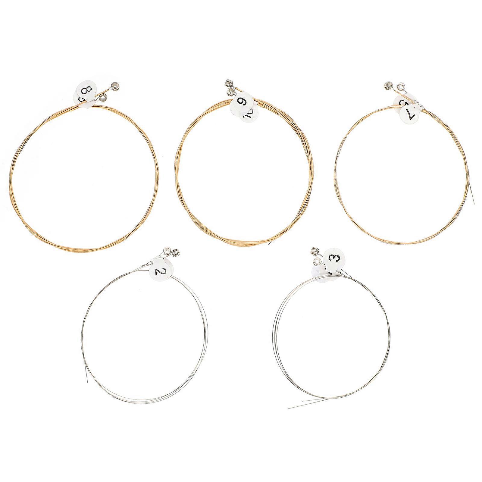 Replaceable Lyre String Full Set Durable Parts For Performance Golden 40cm 10Pcs
