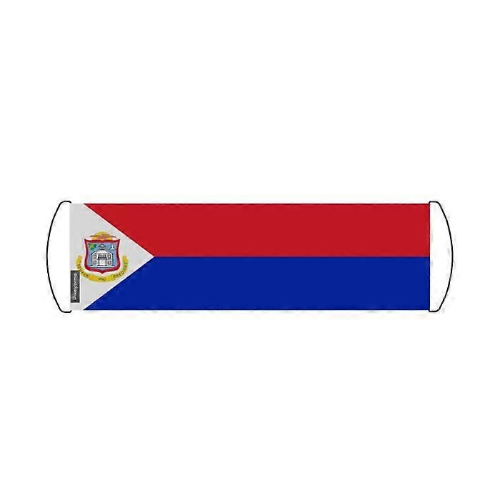 Flag - Saint Martin - 17 x 50 cm - Waterproof - Lightweight - Double-sided