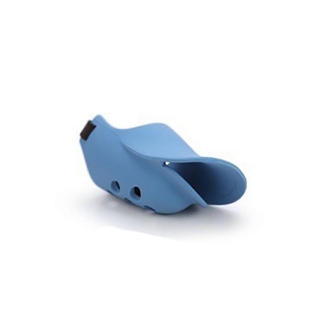 Dog Muzzle AntiBite for Medium Large Dogs Stop Barker Duckbill Blue L