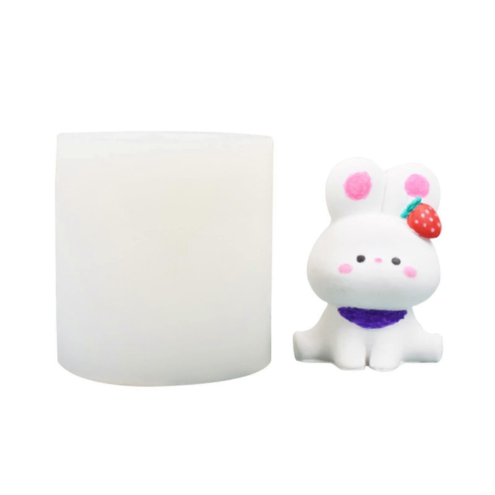 Silicone mold with cartoon motif for fondant, cake, pastry, chocolate, candy, ice cream, baking tool