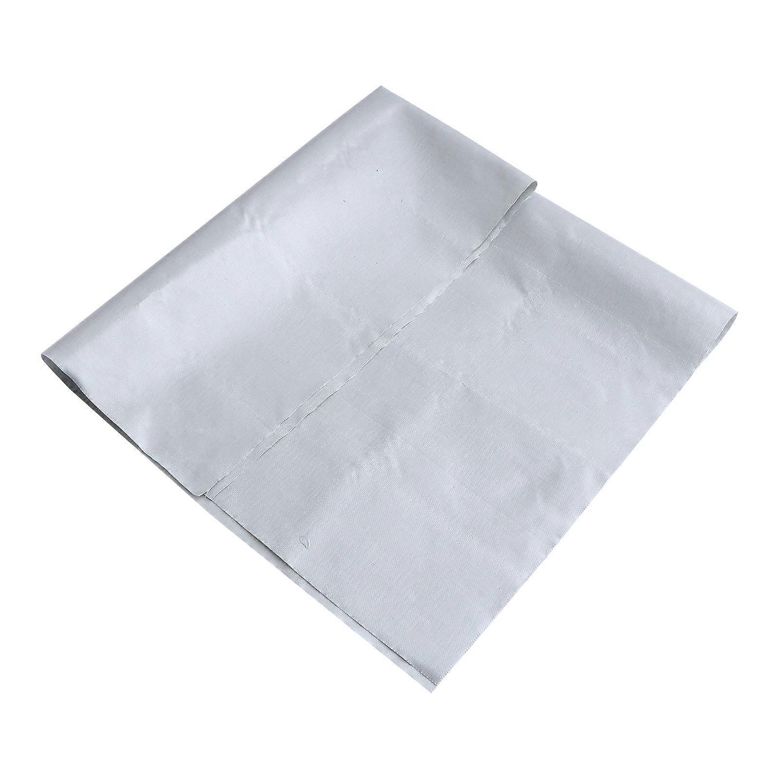 Portable Fireproof Blanket for Outdoor Use Grey Synthetic Material Easy to Clean and Lightweight 1 Pc