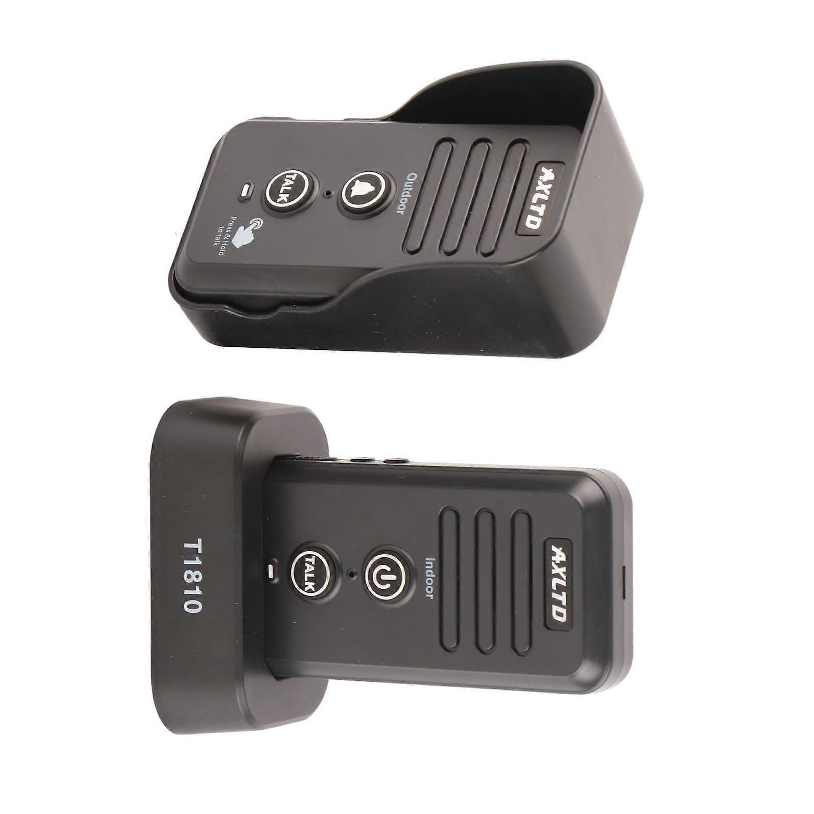 Wireless Intercom Doorbell 1500m Long Range Waterproof Rechargeable for Home Intercomunicador