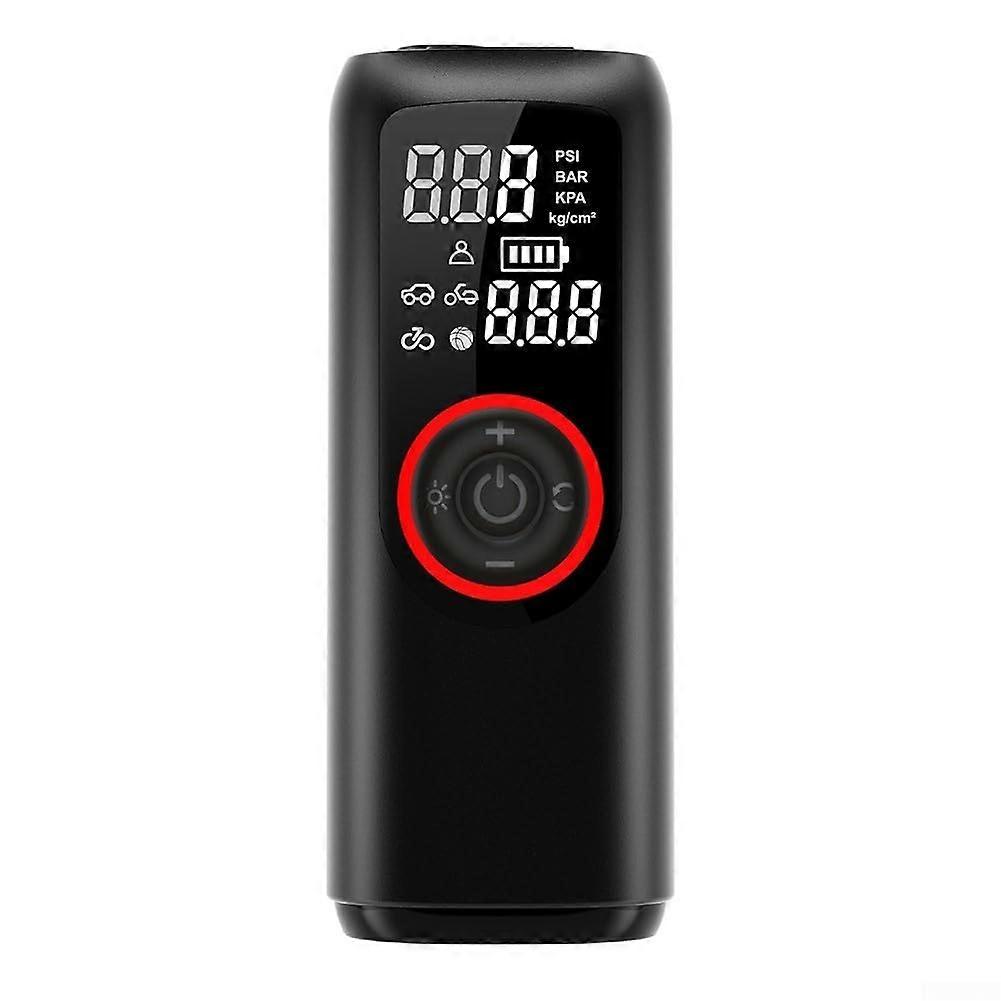 152025 Portable Air Pump for Tires, Balls, and Toys with Digital Display, 20 Cylinders, Compact and Lightweight Design