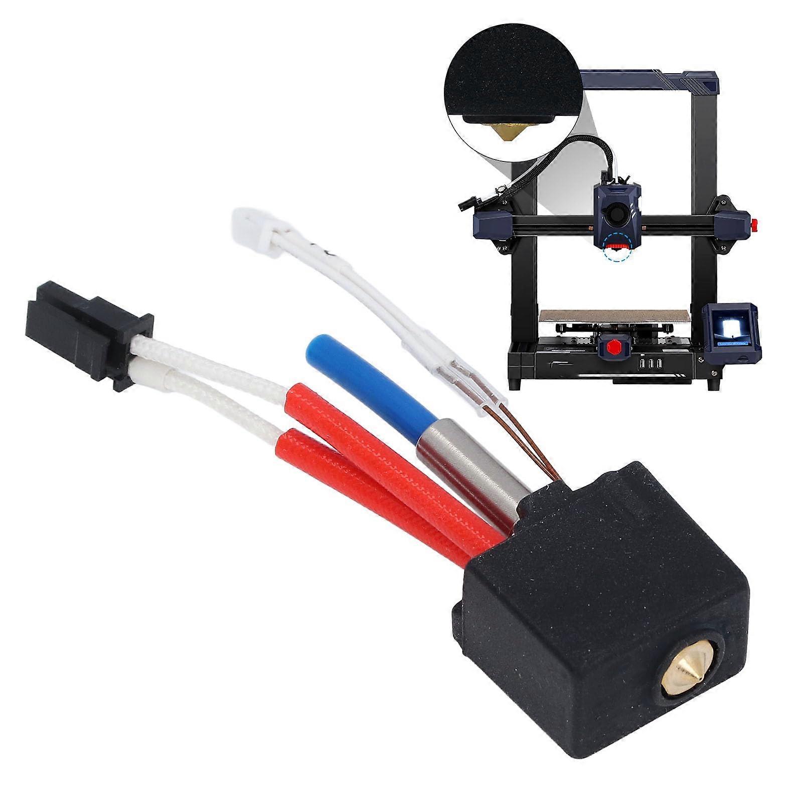 3D Printer Hotend Kit for Anycubic Kobra 2, 24V 60W Metal Extruder Assembly, Compatible with Kobra 2 Neo Pro Plus Models