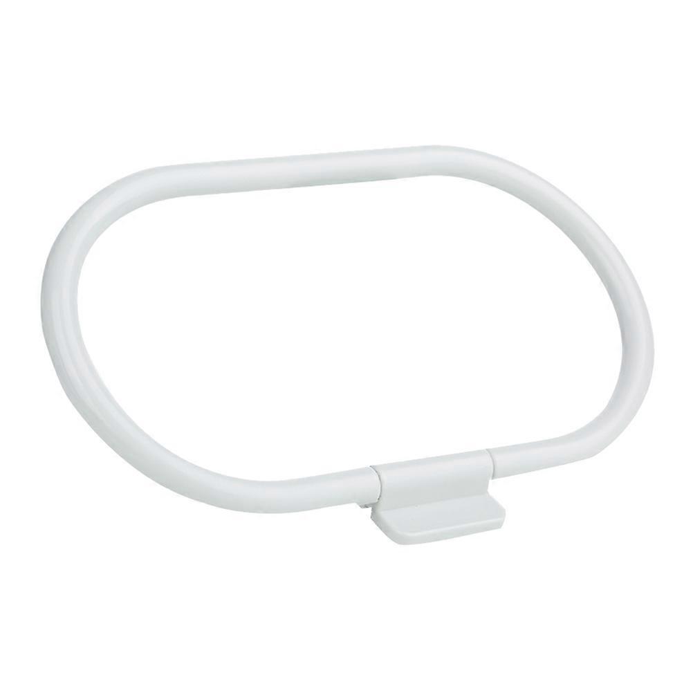 Self-Adhesive Towel Holder Ring for Kitchen and Bathroom White