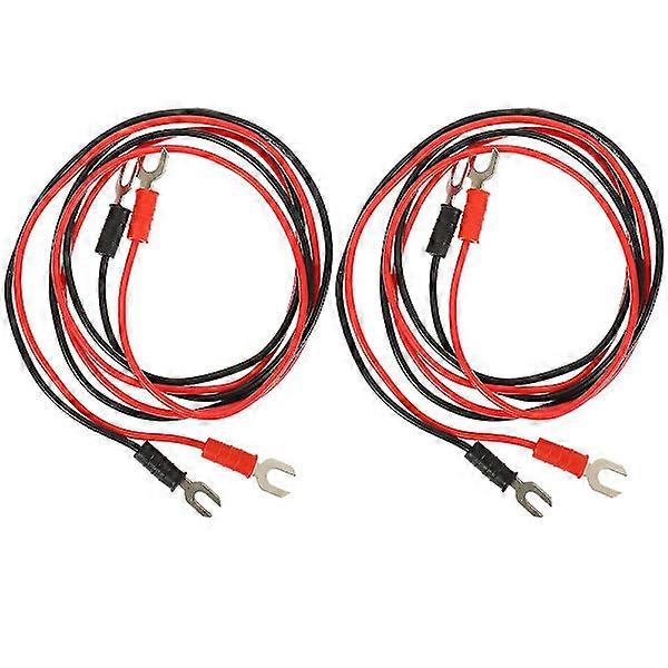 4pcs Instrument Cables Ground Wire Turntable Copper Circuit