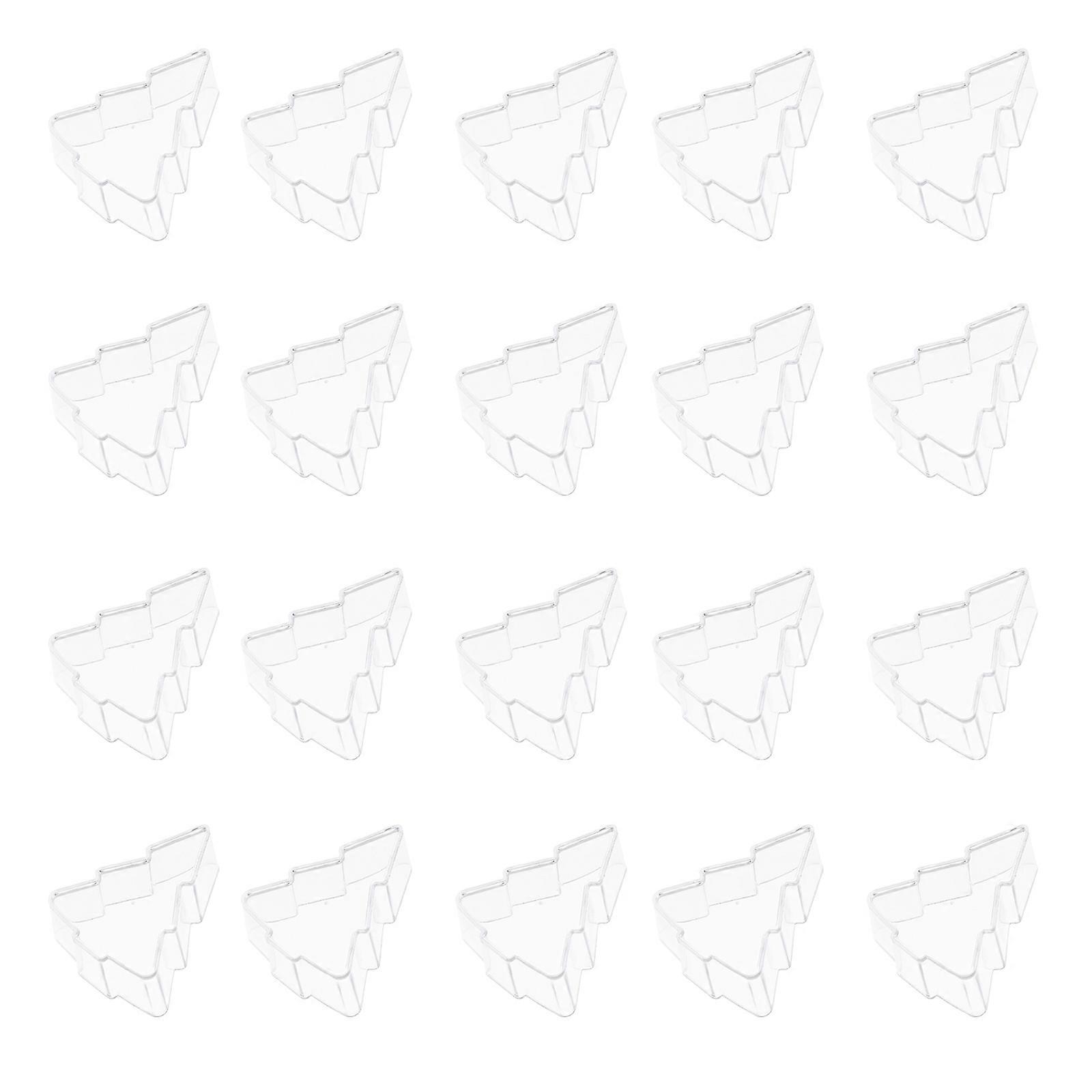 20pcs Plastic Candle Containers Fire Resistant Shells for DIY Candle Making