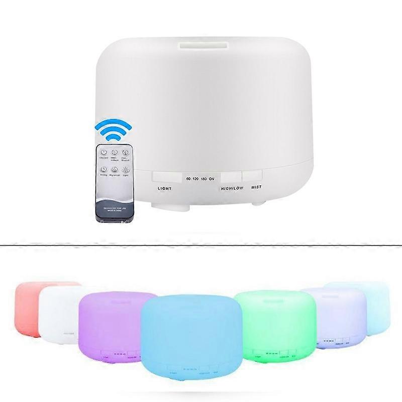 T500 Remote Control Wood Pattern Air Humidifier