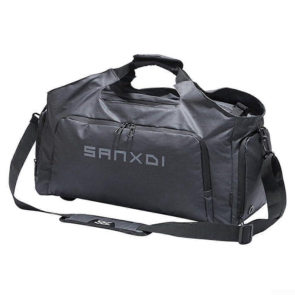 Efficiently Designed Black Gym Sack with Multiple Pockets for Organized Training Gear