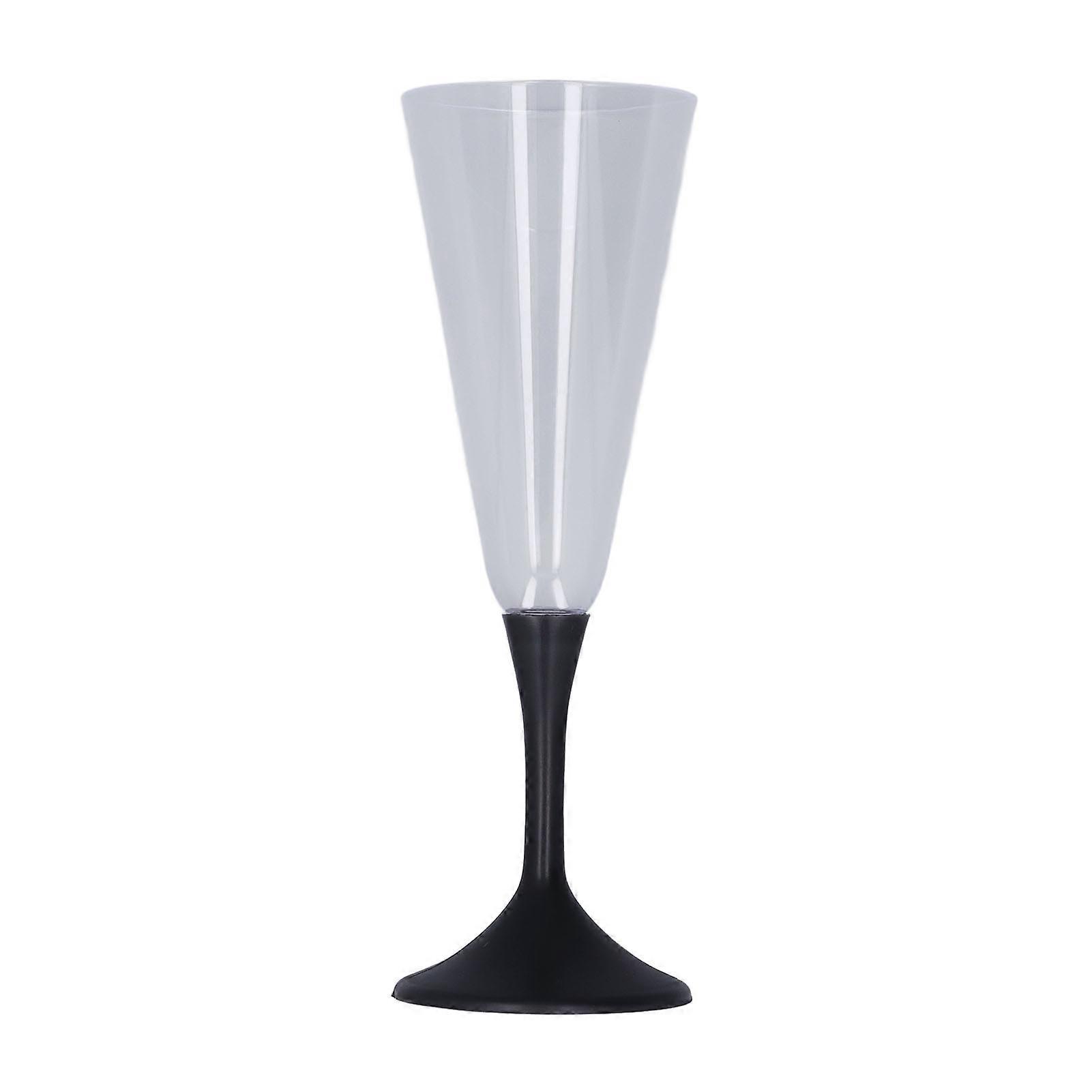 2Pcs Flashing Wine Cup Clear Acrylic Color Adjustable Lightweight LED Light Up Flashing Cups Battery Powered Glowing Wine Cup
