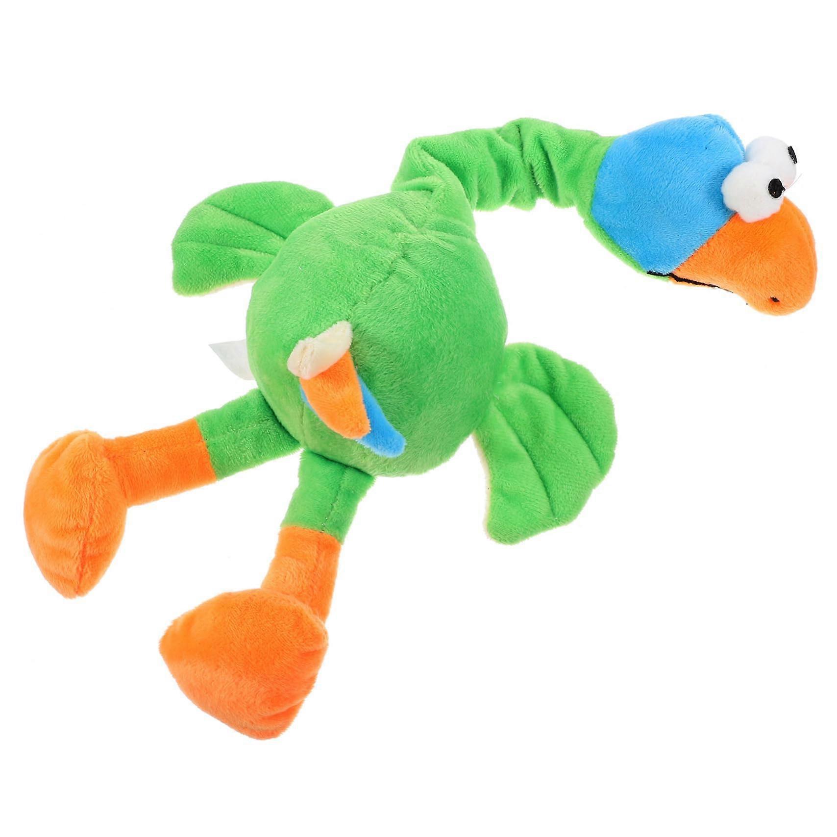 Interactive plush toy for teethcleaning chew toy, fun squeaky toy for small and large breeds, durable and safe for puppies, promotes health and