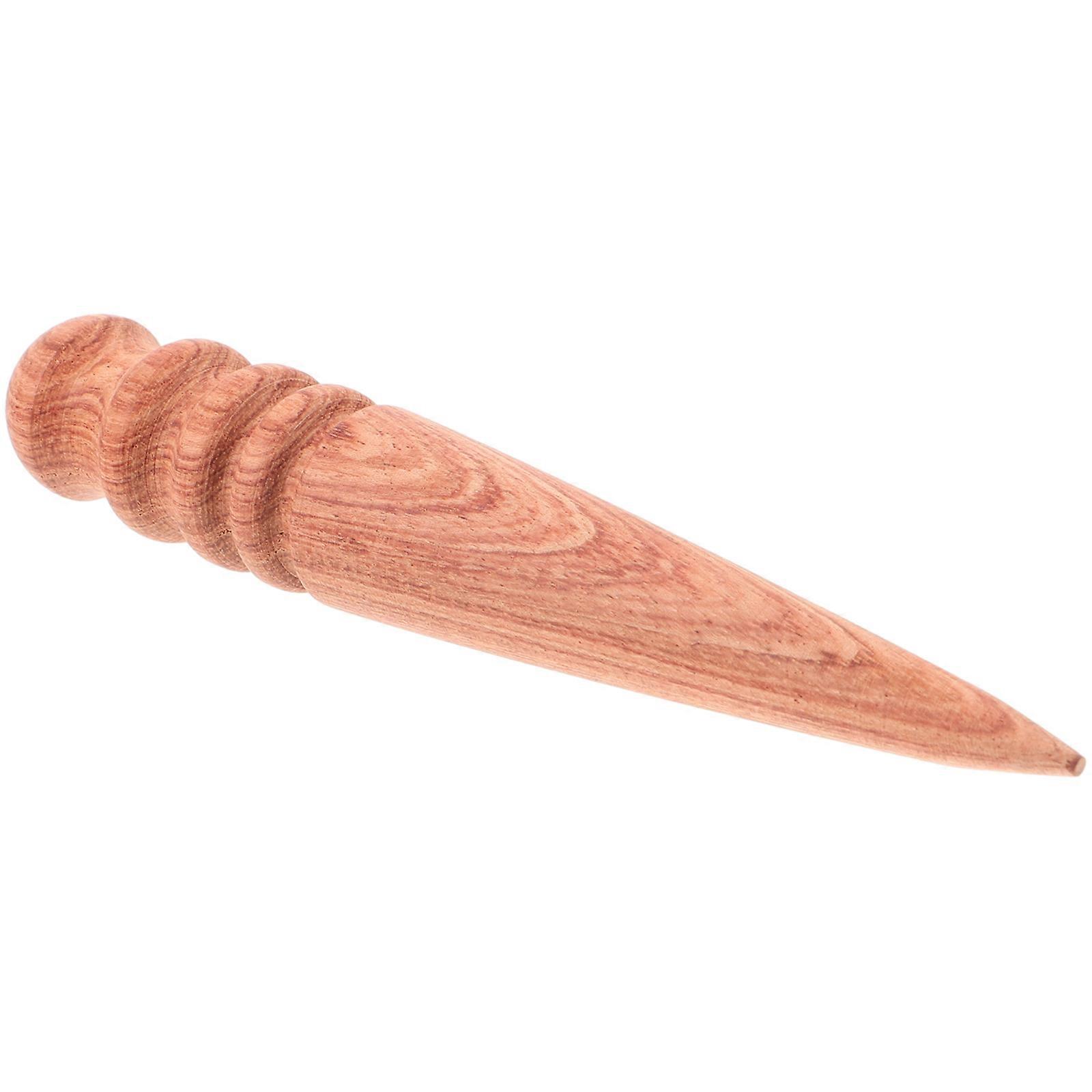 Sandalwood Burnisher Tool for Handcrafted Projects with Ergonomic Design 6.5 inches