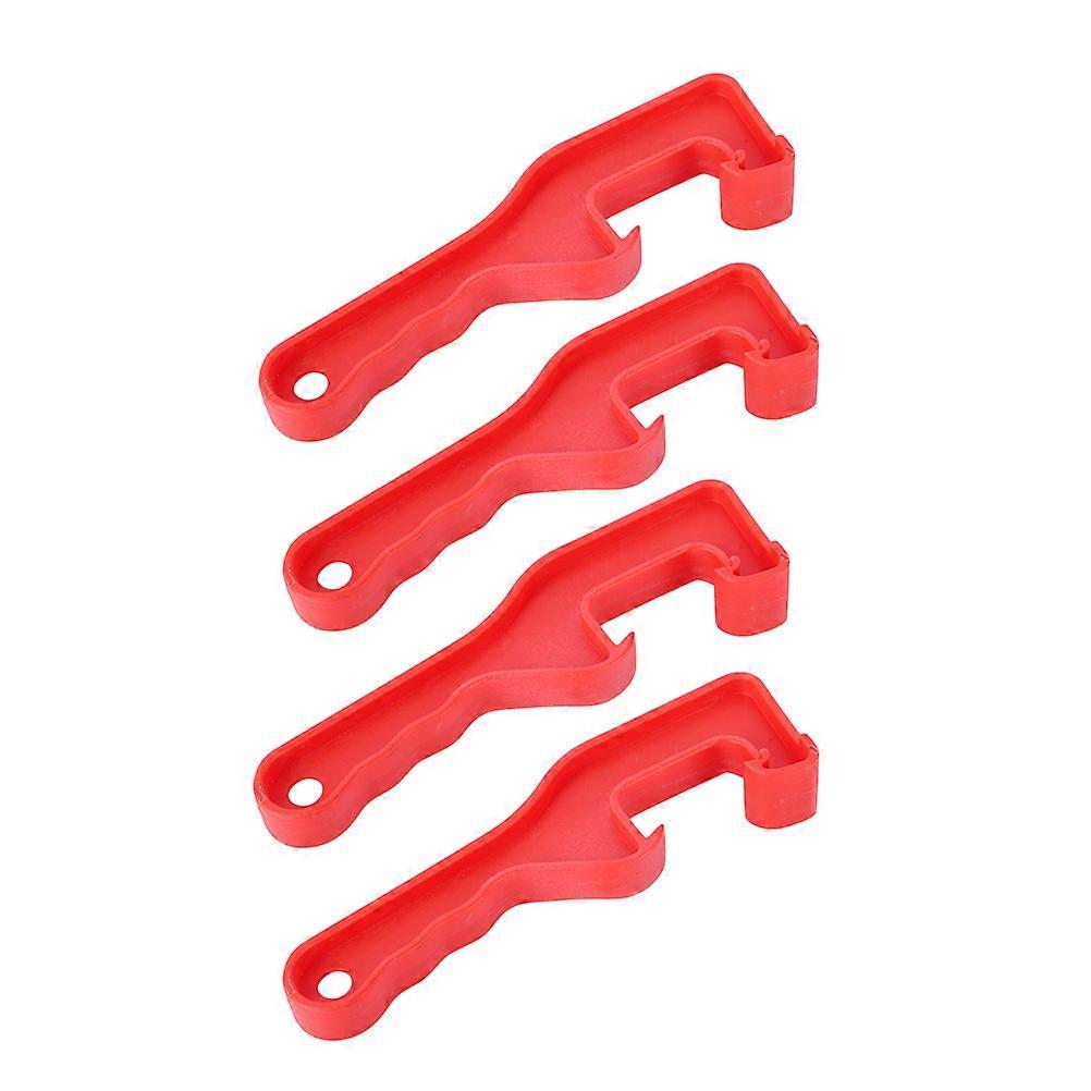 Professional Bucket Lid Opener Easy Open Bucket Tool Maintenance Plastic 21*6.5cm Effortless Efficient 4Pcs