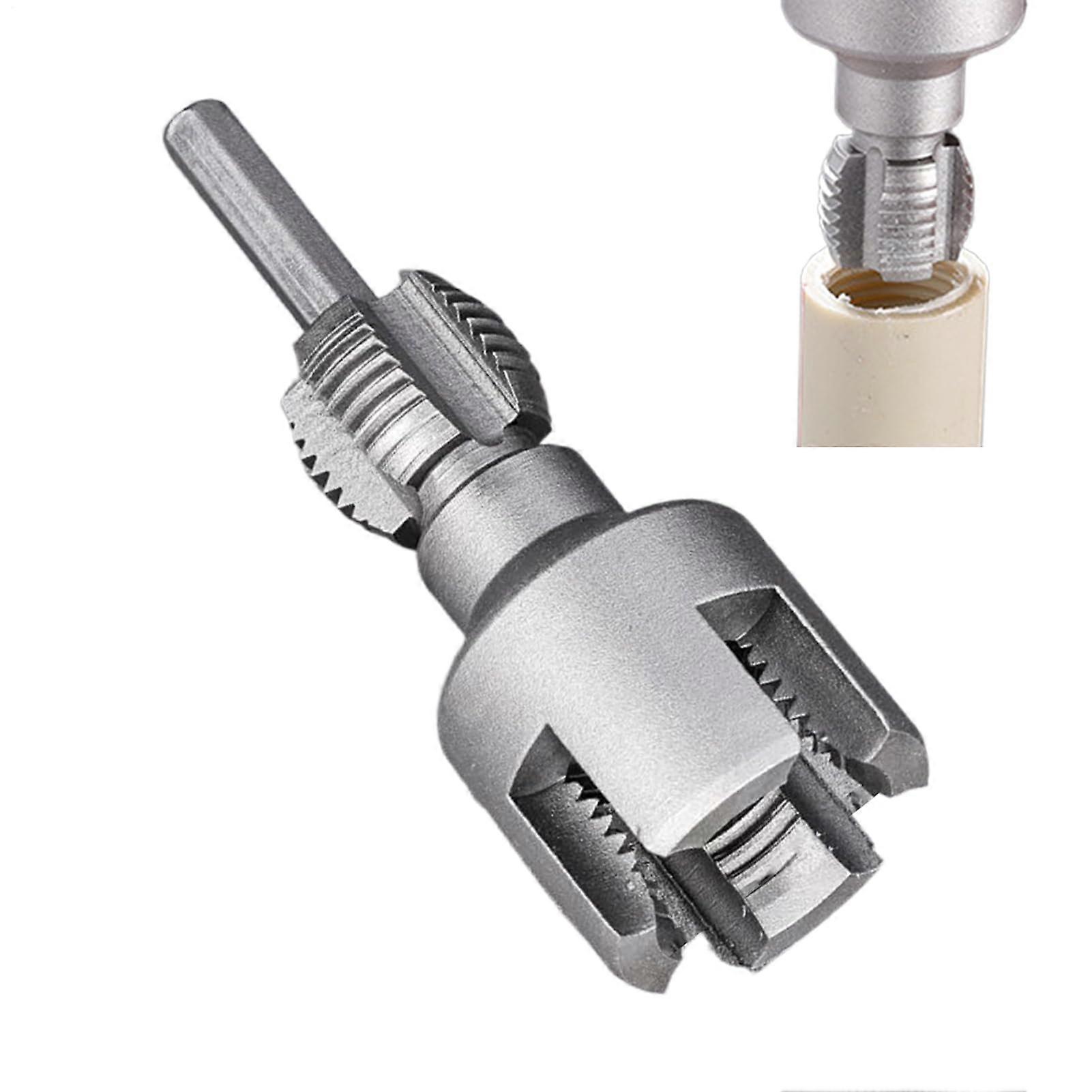 Integrated Pipe Thread Cutting Tool, Thread Cutting Set for Water Pipes, Garden Irrigation Installation Tool, 1-Inch