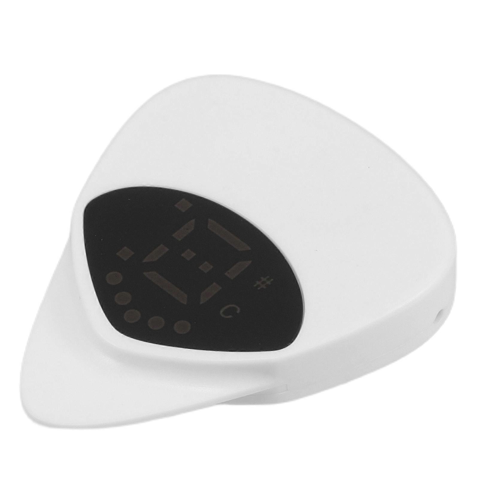 Guitar Tuner Practical Guitar Pick Shaped Tuner for Acoustic