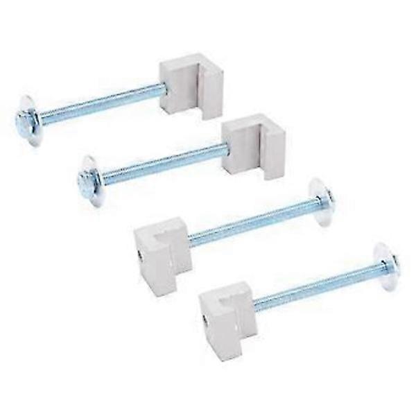 Toolbox Mounting Clamp, 4pcs Toolbox Attachment Hook Crossover Toolbox J-Hook Pickup J-Hook World Class Design