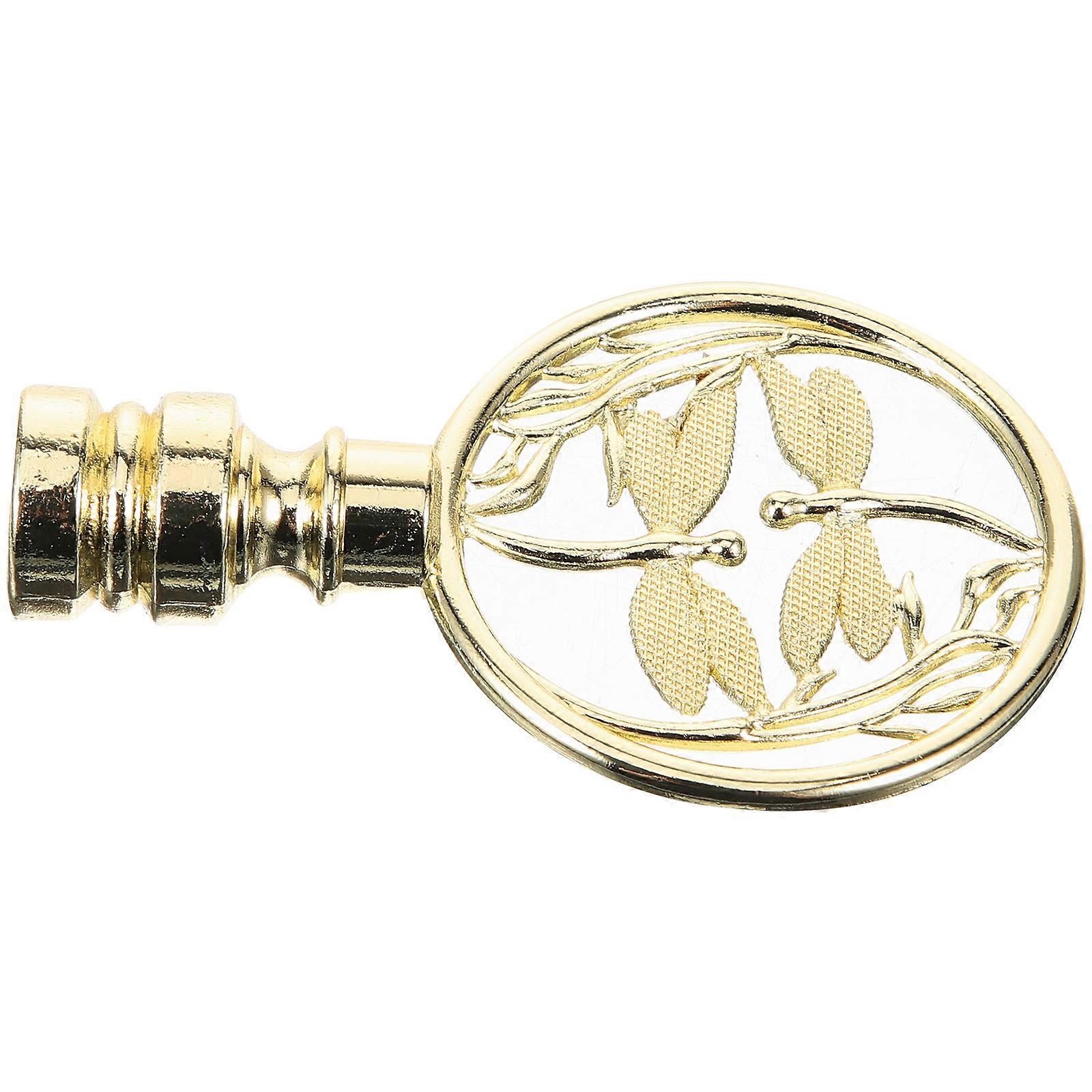 Lamp Finial Full Thread Adapter Lamp Finials Decorative Alloy Decorative Function 1Set