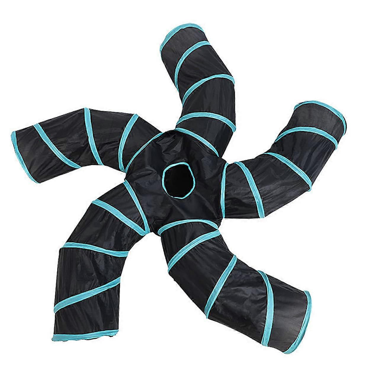 5 Pet-Tube Cat Toys for Small Pets - Durable, Interactive, and Safe Playtime Accessories in Various Colors