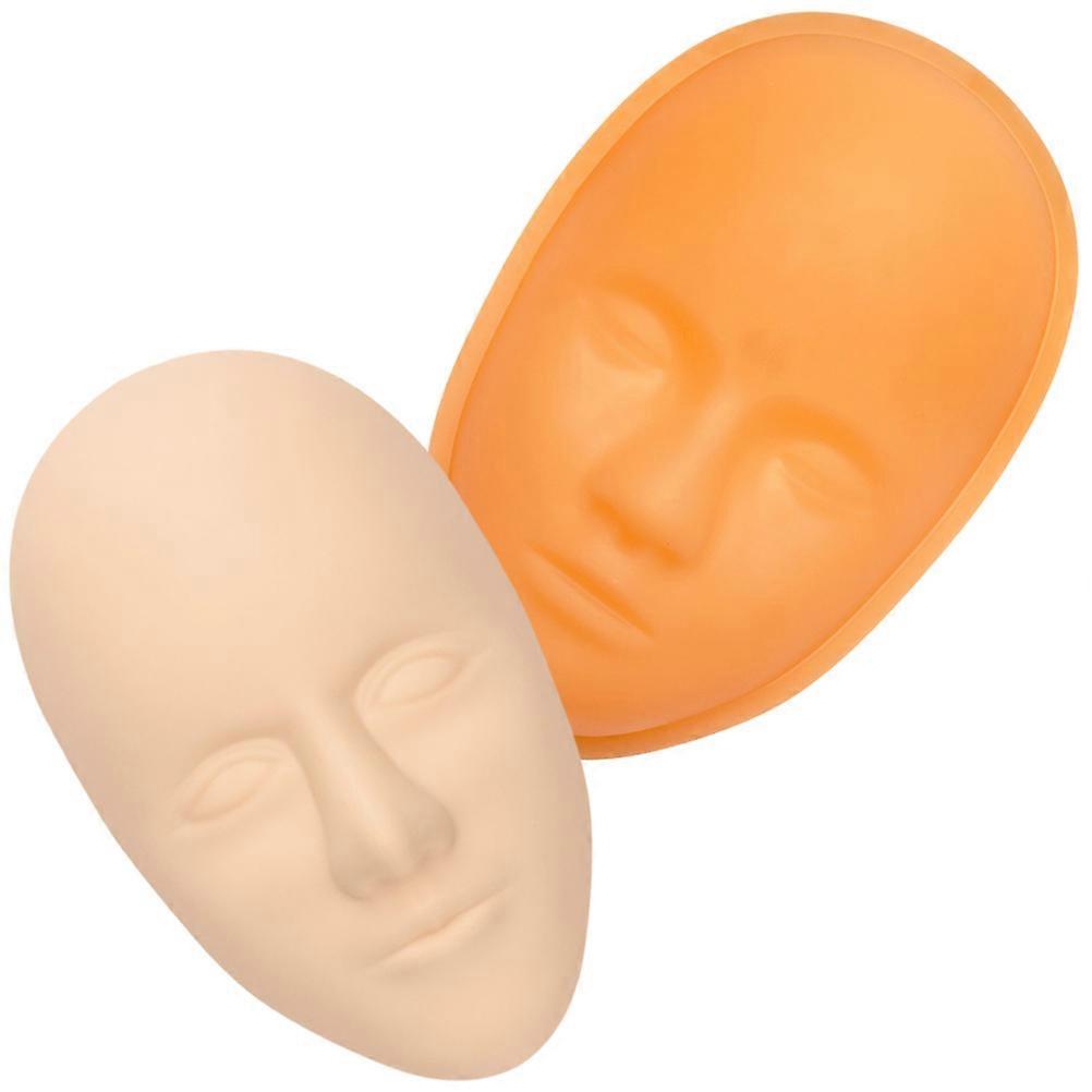 Silicone Practice Skin Mold 1 Set Ideal For Eyebrow Embroidery Training Perfect For Makeup Artists And Salons With Smooth Surface Finish
