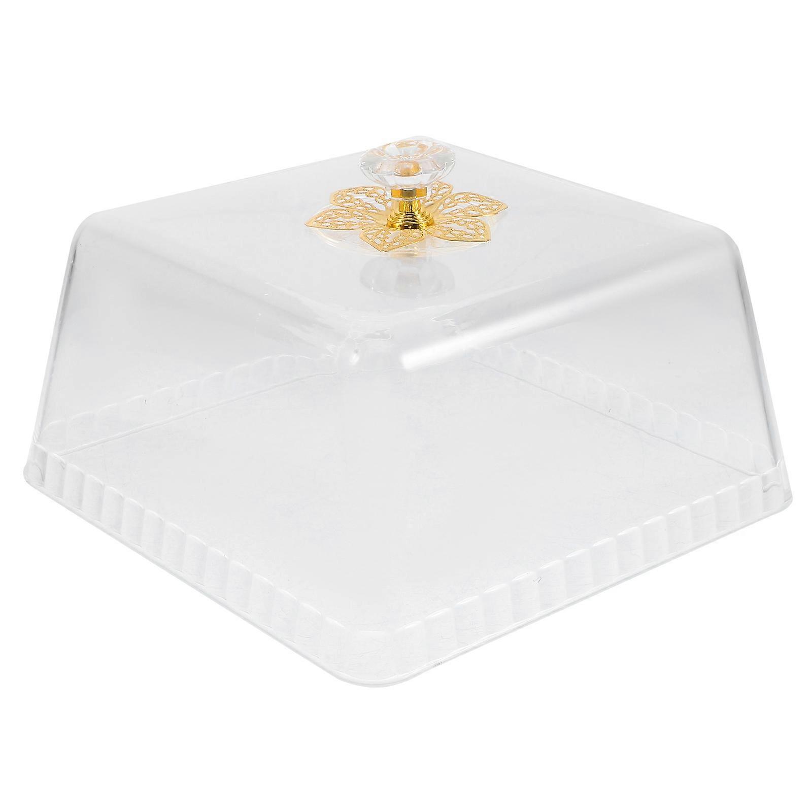 Transparent Food Cover for Home Use Clear Visibility and Airtight Seal 2-Pack