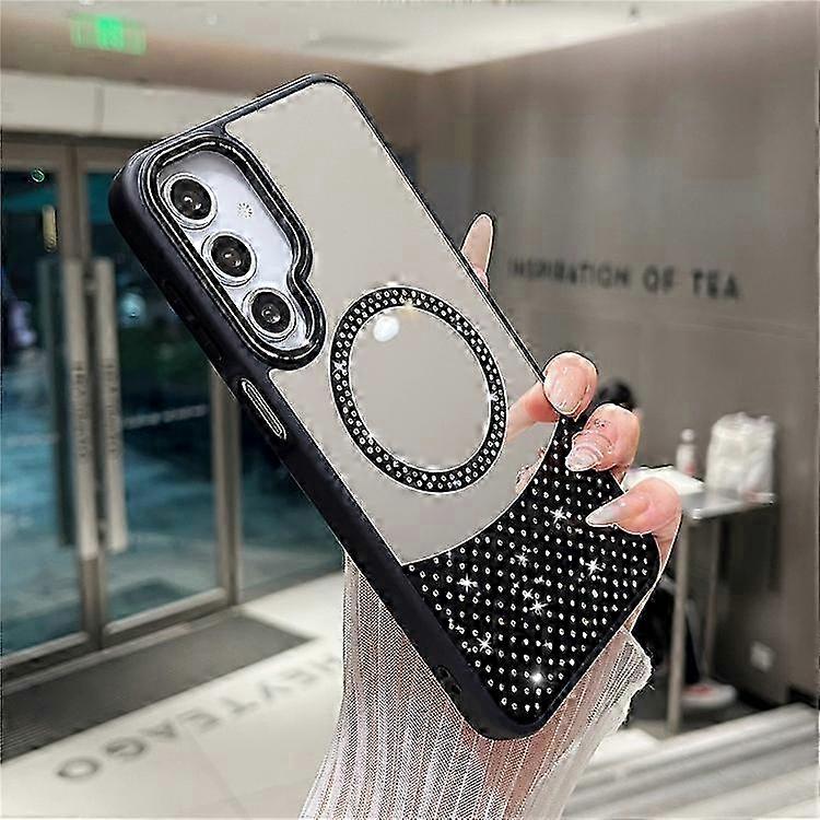 Magnetic Mirror Surface TPU + PC Shockproof Phone Case for Samsung Galaxy A26 5G