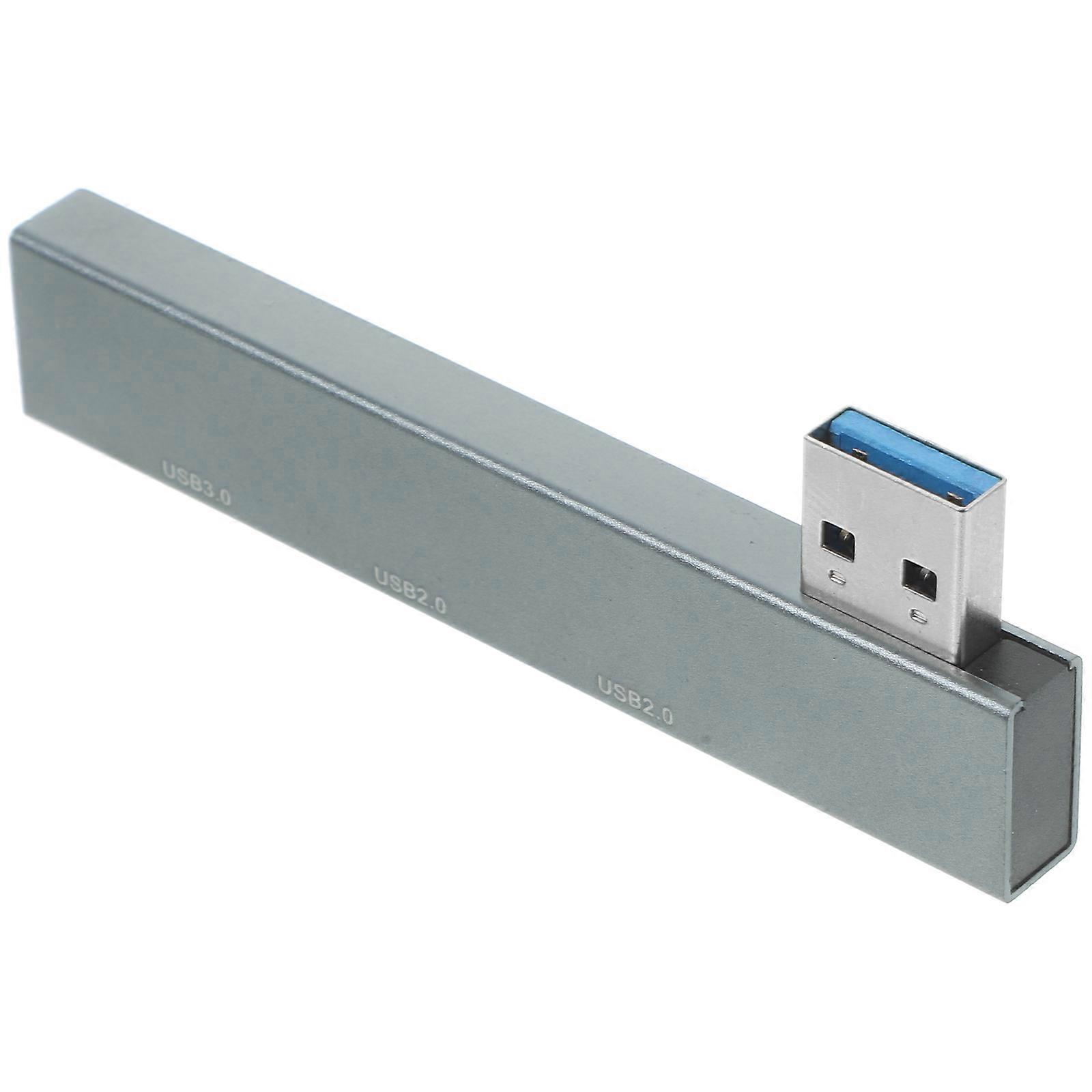 Usb Adapters Multi Usb Hub High-Speed Transmission Multiple Interface Expansion Rectangular Use 1Set
